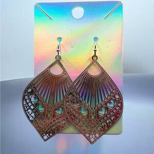 Elegant Silver Filigree Earrings